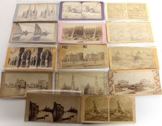 14 Antique Vintage Stereoview Cards Stereo View Honest Tobacco