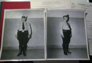 1954 City Of Orleans Louisiana Police Dept.  Photographs