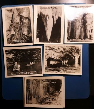 Vintage Mammoth Cave Souvenir Views Set Postcard Photo 3