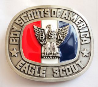 Boy Scouts Of America Eagle Scout Belt Buckle - Order Of The Arrow Oa Bsa
