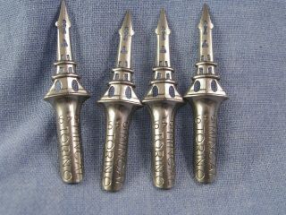 Antique Dip Pen Nib Nibs Plume Pluma Feder Eiffel Tower X4 Mincal Torino No 549