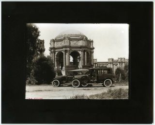 1919 San Francisco Palace Of Fine Arts & Hudson Motor Car Automobiles 8x10 Photo
