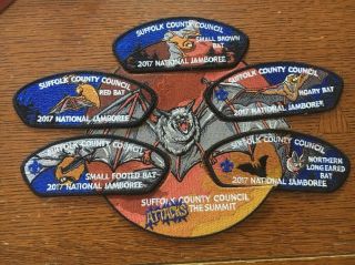 2017 National Jamboree 6 Piece Jsp Set Suffolk County Council Bats Black