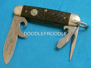 Vintage Ulster Usa Bsa Boy Scouts Camp Survival Knife Knives Old Pocket Folding
