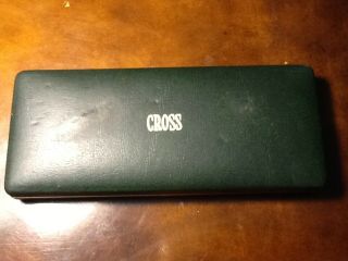 Vintage Cross Pen & Pencil Set 1/20 10k Gold Filled W/ Case
