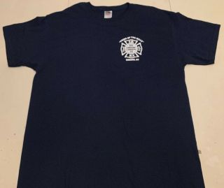 FDNY NYC Fire Department York City T - shirt Sz XL Engine 305 Queens 3