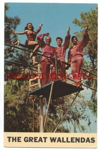 The Great Wallendas Flying Circus Trapeze Artists - Ca1960 