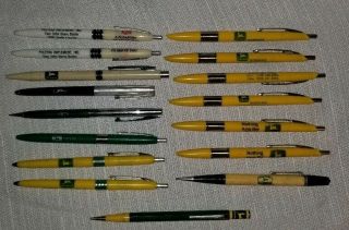 Vintage John Deere Pens And Mechanical Pencils Kansas Ritepoint Autopoint
