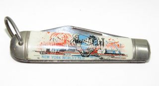Vintage Imperial Folding Pocket Knife 1964 York Worlds Fair