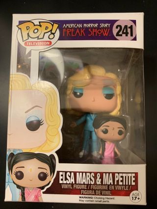 Funko Pop 241 American Horror Story Season 4 Elsa Mars And Ma Petite