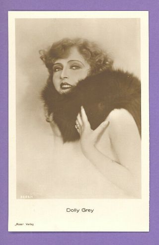 Dolly Grey 3026/1 Vintage Photo Pc.  Publisher Germany 1923