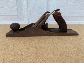 Vintage Antique Stanley Bailey No.  5 Plane With Pat.  Numbers