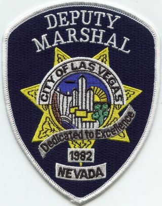 Las Vegas Nevada Nv Deputy Marshal Police Patch