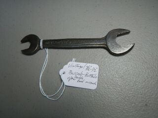 Vintage Barcalo - Buffalo Double Open End Wrench 9/16 " - 1/2 "