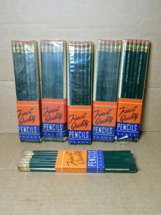 Vintage The Texas Company Texaco Advertising Company Pencils Unsharpened