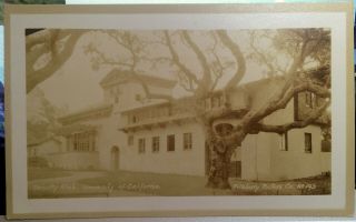 Berkeley,  Calif.  Pillsbury Photo Post Card 1905 - 15 Cal Faculty Club Alameda Co.