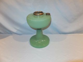 1938 Green Moonstone Vertique Aladdin Oil Lamp 2