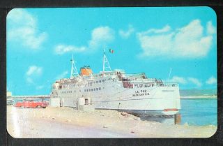 101 - Boats & Ships - Mexico,  Transbordador Mazatlan - La Paz (ferry Boat Mazatlan - Paz