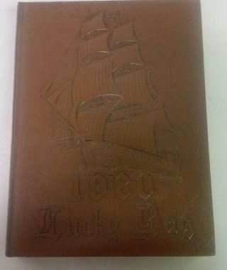 1980 Lucky Bag U.  S.  Naval Academy Yearbook In