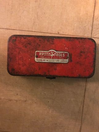 Vintage Pront Tools Box No 4795