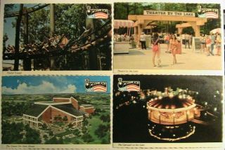 Nashville Tn 12 Diff Opryland Theme Park Postcards Ca 1970 