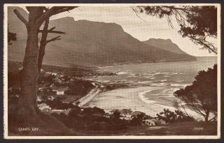 South Africa.  Cape Town.  Camps Bay.  Vintage Valentine 