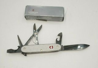 Victorinox Pocket Knife Folding Pioneer X Multitool Silver Alox 0823126us2