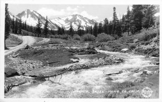 California Virginia Creek 1940s Mono Rppc Photo Postcard 12893