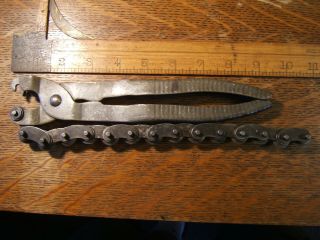 Vintage Kd Manufacturing Chain Pipe Cutter