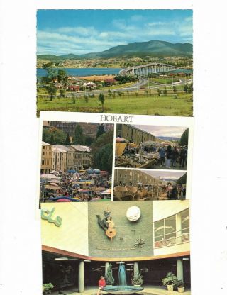 Australia Modern Postcards,  Hobart Tasmania (10 Cards)