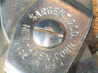 Vintage Sargent & Co.  8 - 1/2 