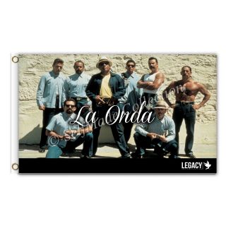 La Onda 3x5 Ft Flag Banner Blood In Blood Out Chicano Family Lowriders Poster