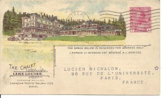 1915 - The Chalet - Lake Louise,  Canadian Pacific Railway Hotel,  (d65)
