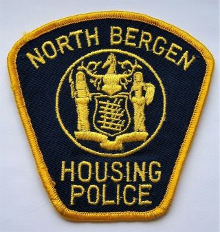 Htf Rare Defunct North Bergen Nj Housing Police Patch