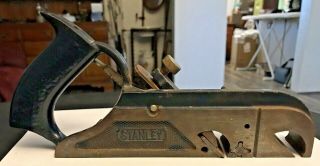 Vintage Stanley No.  78 Duplex Rabbet Plane Woodworking Tool Wood Planer