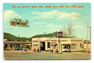 Vintage Postcard Hill City 