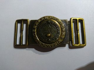 Indonesian Scout Belt Buckle