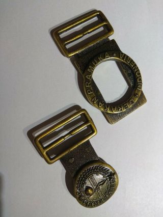 Indonesian scout belt buckle 3