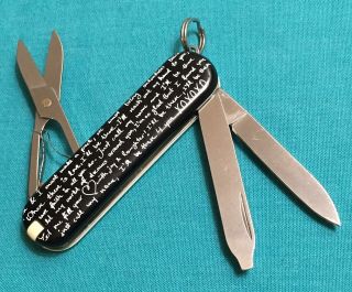 Victorinox Swiss Army Pocket Knife - Limited 2012 Classic SD - Love Song Design 2