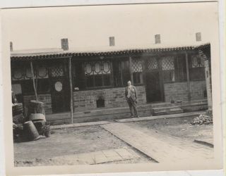 T) Photo 11x8cm North China Trip 1925 Tatungfu Hotel