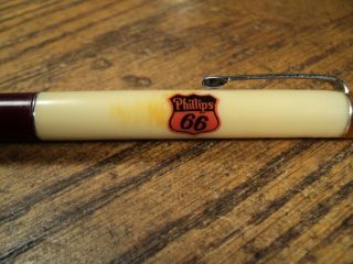 Vintage Ritepoint Mechanical Pencil Phillips 66 Hooten Borger Tex Oil In Cap 2