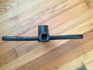 VINTAGE CHICAGO FIRE DEPARTMENT HYDRANT WRENCH FIREMAN ESTATE FIND TOOL 3