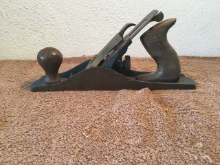 Vintage Stanley Bailey 5 1/4 Smooth Hand Plane 11 1/2” Long
