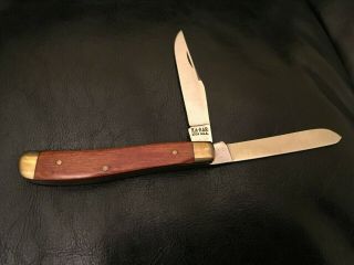 Vintage Ka - Bar Usa 1004 Slimline Trapper Folding Knife Kabar