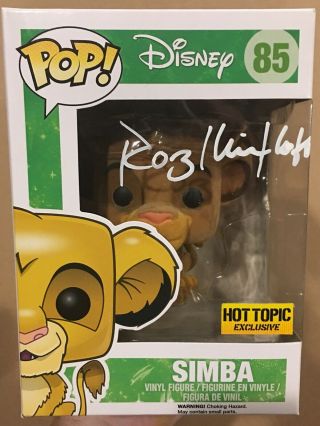 Rob Minkoff Signed/autographed Funko Pop Disney Lion King Simba