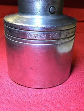 Snap - On - 2 - 3/16 ",  12 Point Shallow Socket Ldh702 3/4 " Drive Usa.  Vintage Snapon