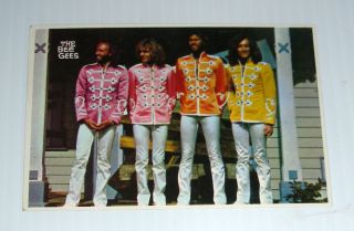 Bee Gees Vintage Postcard Love Thailand Celebrity Movie Star