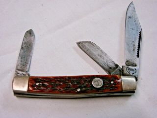 Buck Creek Coal Miners 3 Blade Pocket Knife Solinger Germany