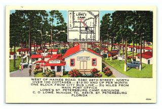 Vintage Postcard Lowe 