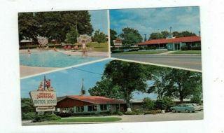 Sc Allendale South Carolina Vintage Post Card Howard Johnson 